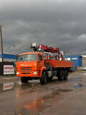КАМАЗ 43118-50 с КМУ FG 716HP